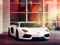 Modifiyeli Lamborghini Aventador Beyaz